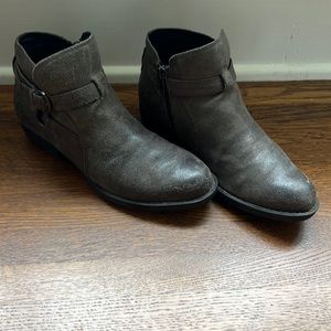 Born Taupe Jorgette Bootie